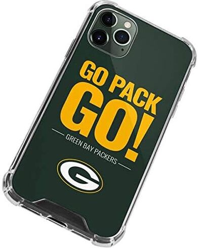 حافظة هاتف Skinit الشفافة متوافقة مع iPhone 12 Pro Max - تصميم شعار فريق Green Bay Packers المرخص رسميًا من NFL in Saudi Arabia