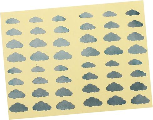 Elegant Cloud Shaped Guitar Stickers for Fretboard Easy Install Electric Ukulele Neck Markers Music Instrument Decorations in Saudi Arabia
