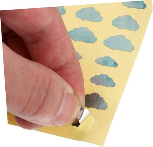 Elegant Cloud Shaped Guitar Stickers for Fretboard Easy Install Electric Ukulele Neck Markers Music Instrument Decorations in Saudi Arabia