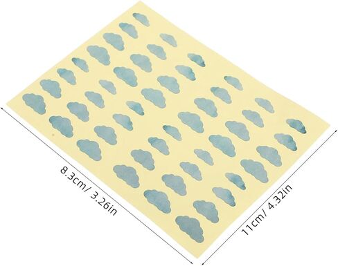 Elegant Cloud Shaped Guitar Stickers for Fretboard Easy Install Electric Ukulele Neck Markers Music Instrument Decorations in Saudi Arabia