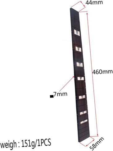 Solid Guitar Fretboard Acoustic Guitar Neck Fingerboard Shell Surround in Saudi Arabia