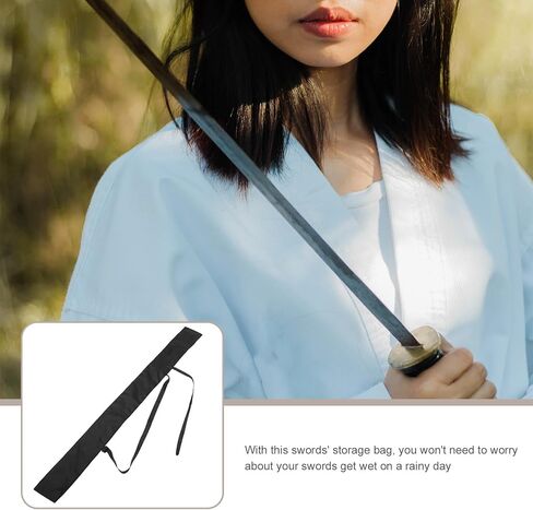 Garneck 1 Piece Bag Back Ninja Storage Holder with Strap Carrying Case for Cosplay Halloween Party in Saudi Arabia