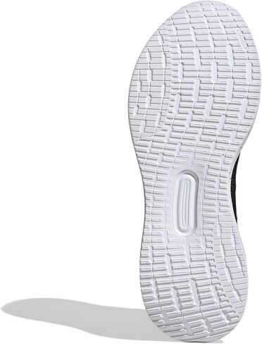 adidas Mens Run Falcon 5 Running, Black/White/Black, 9 in Saudi Arabia