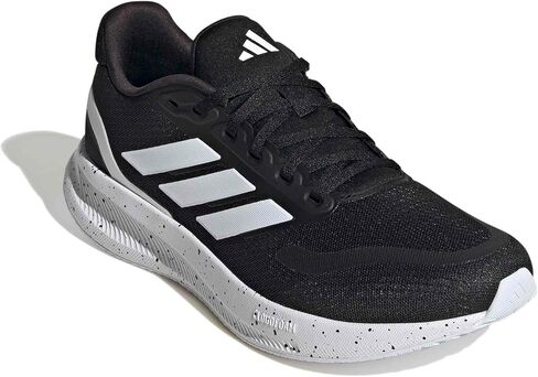 adidas Mens Run Falcon 5 Running, Black/White/Black, 9 in Saudi Arabia