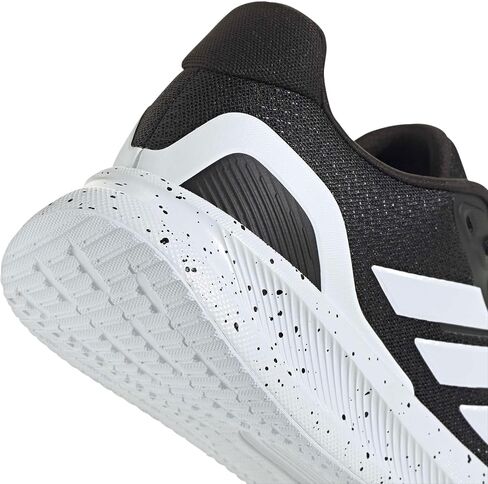 adidas Mens Run Falcon 5 Running, Black/White/Black, 9 in Saudi Arabia
