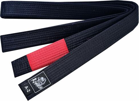 حزام Jiu-Jitsu BJJ البرازيلي - حزام متين للفنون القتالية من القطن والبوليستر للتدريب والمنافسة in Kuwait