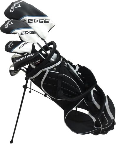 Mens Callaway Complete Golf Set - Clubs Driver, Fairway Wood, Hybrid, Irons, Putter Stand Bag Reg Flex in Saudi Arabia