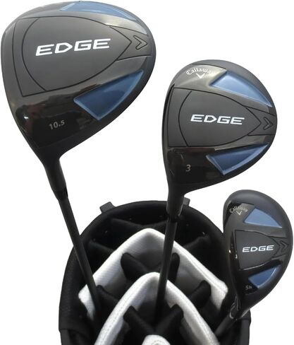 Mens Callaway Complete Golf Set - Clubs Driver, Fairway Wood, Hybrid, Irons, Putter Stand Bag Reg Flex in Saudi Arabia
