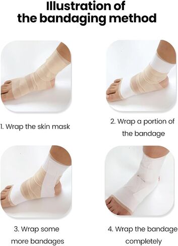Sports Wrap Suitable for Wrists/Ankles/Elbows and Other Joints, Soft and Breathable Pre-Wrap, 2.36 in x 7.87 in in Saudi Arabia