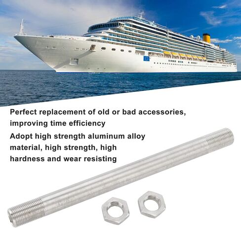 Outboard Motor Clamp Bracket,Outboard Motor Double Ended Screw Nut for Outboard Motor Clamp Bracket Tube 9.9HP 15HP 63W 43131 01 in Saudi Arabia