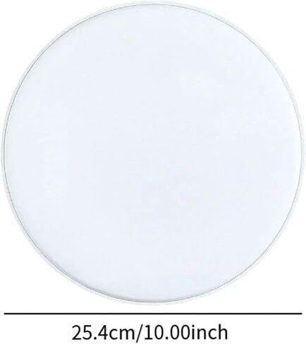 Resonant Snare Drum Head Batter Skin Round Portable Percussion Replacement Parts for Live Practice Concert Stage Adults- 10in in Saudi Arabia