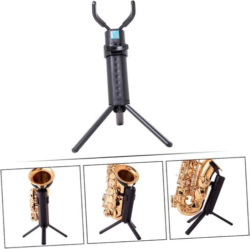 Foldable Alto Saxophone Stand Rack for Home Storage and Music Classroom Use Saxophone Accessory Holder with Portable Design for Exhibition and Display in Saudi Arabia