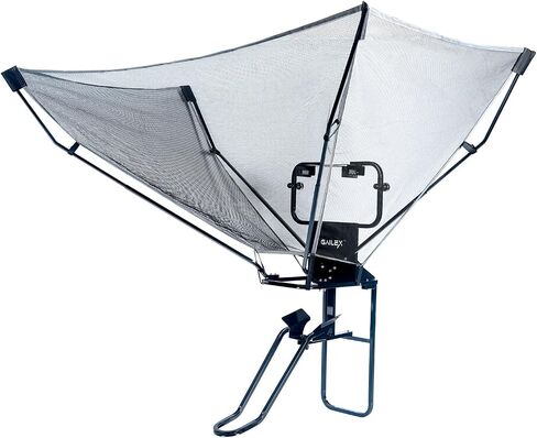 GAILEX Basketball Return System with Automatic Ball Return Net, 180° Rotating Chute, Portable Training Equipment in Saudi Arabia