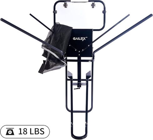 GAILEX Basketball Return System with Automatic Ball Return Net, 180° Rotating Chute, Portable Training Equipment in Saudi Arabia