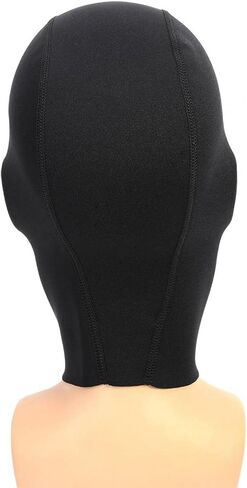 Alomejor Diving Hood 1mm/3mm Neoprene Wetsuit Hood Snorkeling Wetsuit Hood Surf Divers Hat Diving Cover for Snorkeling Kayaking Sailing Canoeing Water Sports(L 1mm) in Saudi Arabia