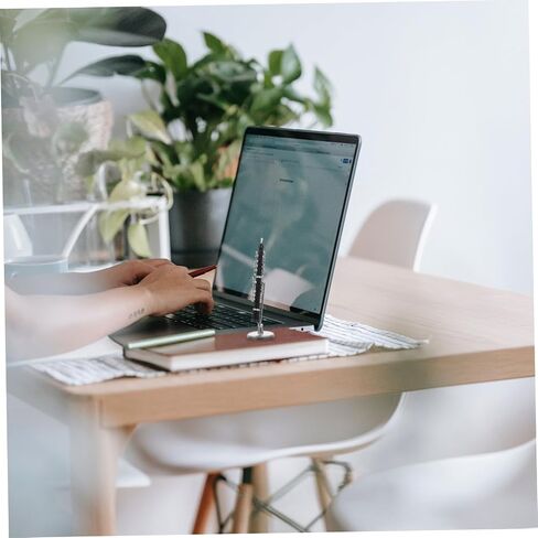 Cabilock Mini Oboe Model Ornament Metal Decoration for Home Office Study Desktop Adornment Stand for Music Lovers in Saudi Arabia