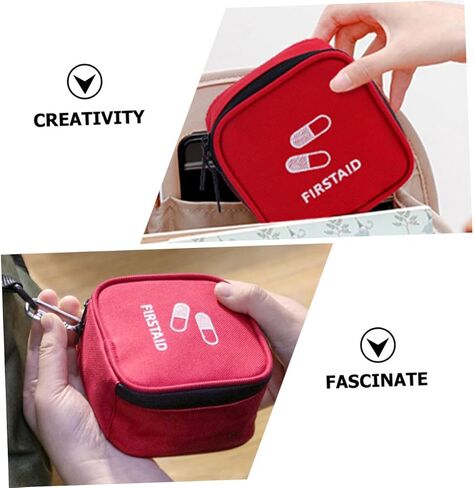 Portable Travel Emergency Storage Bag Lightweight First Aid Pouch for Outdoor Activities Hiking and Travel Capacity and Easy to Use in Saudi Arabia
