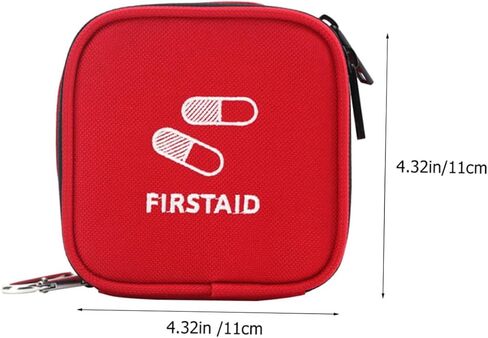 Portable First Aid Bag for Outdoor Activities Compact Emergency Pouch Waterproof Storage Travel Essentials for Hiking Camping and Emergency Situations in Saudi Arabia