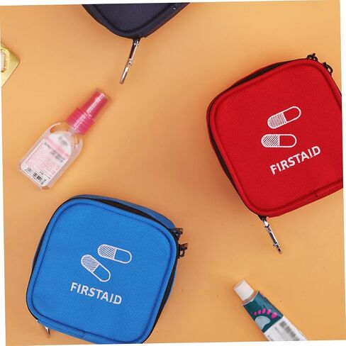 Portable First Aid Bag for Outdoor Activities Compact Emergency Pouch Waterproof Storage Travel Essentials for Hiking Camping and Emergency Situations in Saudi Arabia