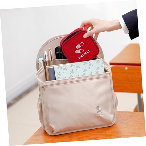 Portable First Aid Bag for Outdoor Activities Compact Emergency Pouch Waterproof Storage Travel Essentials for Hiking Camping and Emergency Situations in Saudi Arabia