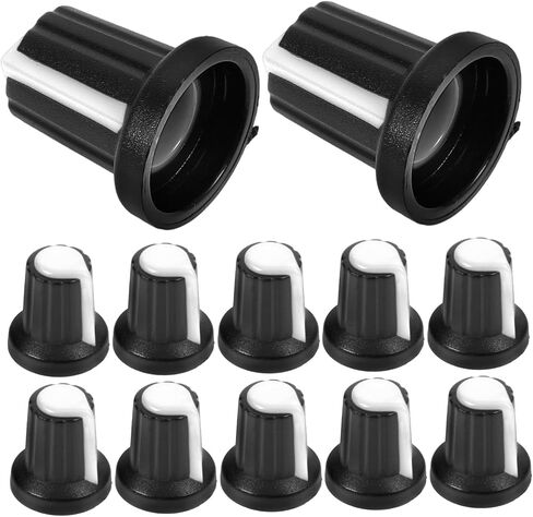Replacement Potentiometer Knobs 20pcs for Guitar Bass Sound Systems and Design in Saudi Arabia