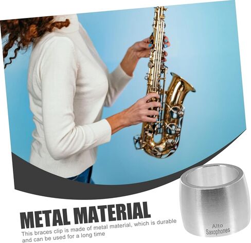 ألتو ساكسفون رباط معدني بديل أجزاء ساكس مدمجة للاعبي آلات النفخ ومحبي الساكس in Kuwait