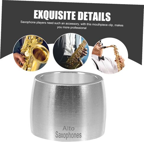 Generic Alto Saxophone Ligature Clip Saxophone Fastener Replacement Part for Superior Sound and Easy Installation in Saudi Arabia