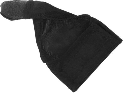 PartyKindom Professional Bowling Thumb Glove Anti-Slip Elastic Breathable Finger Protector for Injury Prevention Sports Use Black Right Hand in Saudi Arabia
