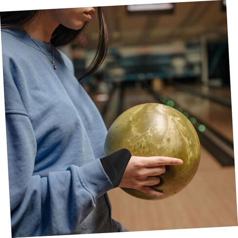 PartyKindom Professional Bowling Thumb Glove Anti-Slip Elastic Breathable Finger Protector for Injury Prevention Sports Use Black Right Hand in Saudi Arabia