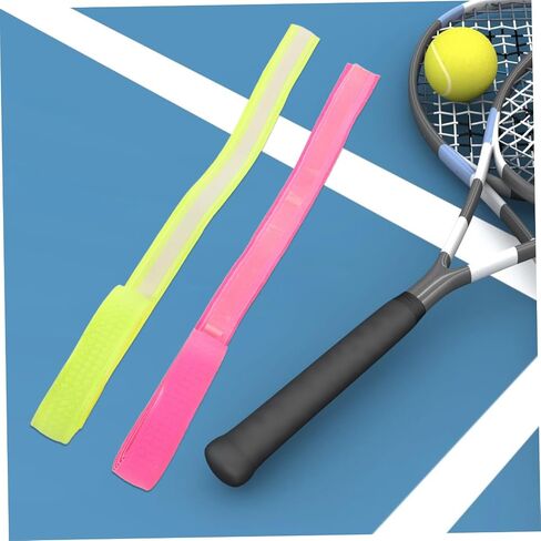 BESTonZON 2pcs Tennis Paddle Grip Bands Replacement Overgrip Tape for Badminton Squash Tennis Rackets Superior Sweat Absorption Ergonomic Design for Enhanced Comfort in Saudi Arabia