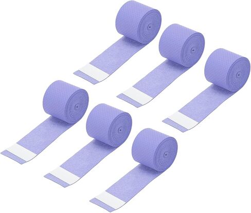 Sweat Absorption and Slip Resistance, Tennis Badminton Racket Grip Tape, 6 Pieces, for Tennis Badminton Squash Fishing Bike Motorcycle in Saudi Arabia