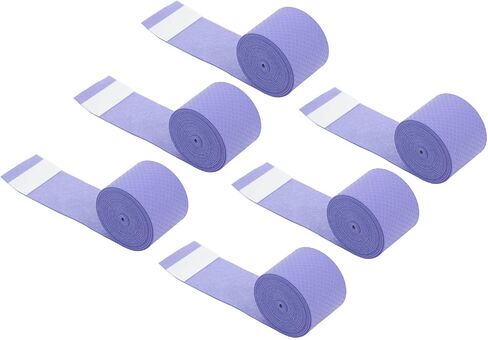 Sweat Absorption and Slip Resistance, Tennis Badminton Racket Grip Tape, 6 Pieces, for Tennis Badminton Squash Fishing Bike Motorcycle in Saudi Arabia