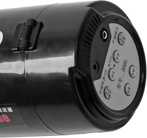Asixxsix Portable Megaphone Bullhorn, 40W Loud Speaker with Recording Playback Rechargeable Battery for Outdoor Publicity Hawking Community Events in Saudi Arabia