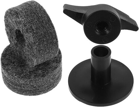 2PCS Plastic Cymbal Stand Sleeves with Felt Washer Drum Cymbal Replacement Accessories for Crash Splash Ride Percussion Kits Precision-engineered Drum Stand Parts for Random Color in Saudi Arabia