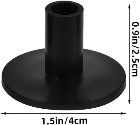 2PCS Plastic Cymbal Stand Sleeves with Felt Washer Drum Cymbal Replacement Accessories for Crash Splash Ride Percussion Kits Precision-engineered Drum Stand Parts for Random Color in Saudi Arabia