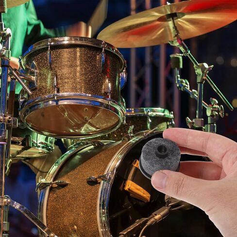2PCS Plastic Cymbal Stand Sleeves with Felt Washer Drum Cymbal Replacement Accessories for Crash Splash Ride Percussion Kits Precision-engineered Drum Stand Parts for Random Color in Saudi Arabia