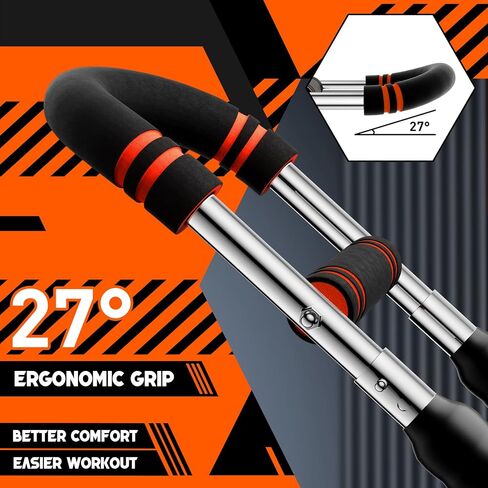 Twister Arm Trainer - Adjustable 5 Resistance Levels (60-130 lbs) Chest & Arm Workout Equipment for Men & Women, Ergonomic Home Gym Strength Trainer, Portable Exerciser for Home Gym Travel Fitness in Saudi Arabia