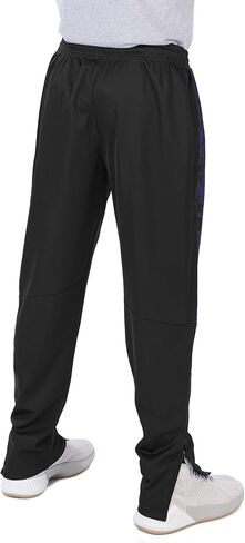 Zubaz Men's NFL Team Color Track Pant with Camo Lines Side Panels in Saudi Arabia