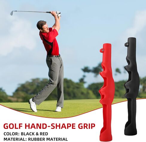 Golf Grip Trainer, Golf Grip Training Aid for Correct Hand Positioning, Removable Swing Grip for right Golfers in Kuwait