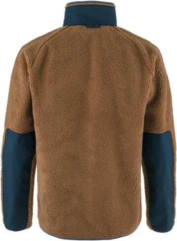 Fjallraven F87164230-560S Vardag Pile Jacket M Chestnut-Navy S in Saudi Arabia