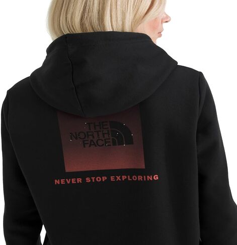 هودي نسائي من The North Face Evolution Gradient Box Nse | غطاء رأس مكون من قطعتين مزود برباط وجيب يدوي كانجارو in Kuwait
