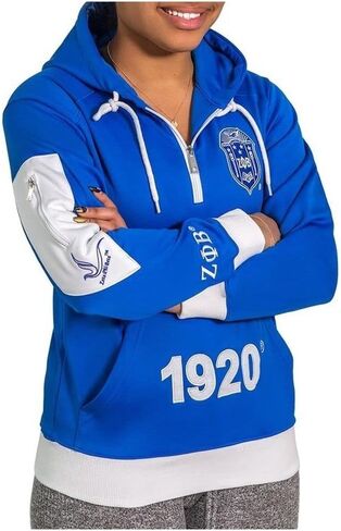 Greekgear Zeta Phi Beta Elite Hooded Pullover in Saudi Arabia