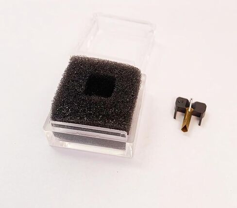 إبرة قلم بديلة من الألماس البيضاوي لـ SHURE M75ED M75E N75ED-2 M75-ED II MT200E DT20E تناسب ملحقات خرطوشة الفونوغراف المزدوجة CS1225/1 LP الفينيل جرامافون القرص الدوار in Saudi Arabia