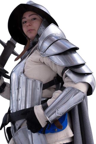 Wearable Medieval Lady Knight Suit of Armor – LARP, Cosplay, Halloween & Historical Reenactments Costume in Saudi Arabia