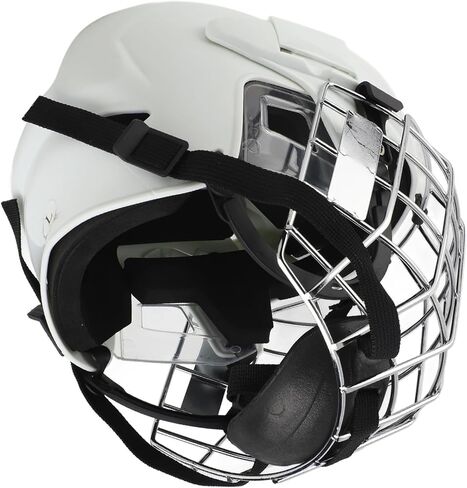 Drfeify Hockey Helmet for Young People with Aluminum Alloy Facial Guards Ice Roles Sports Protection for Young People in Kuwait