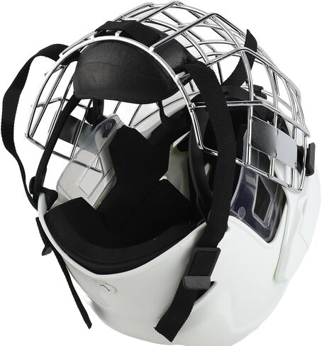 Drfeify Hockey Helmet for Young People with Aluminum Alloy Facial Guards Ice Roles Sports Protection for Young People in Kuwait