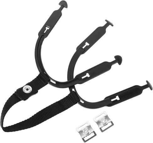 HEMOTON Hockey Helmet Chin Strap Replacement Kit Detachable Loops Polyester Chin Strap for Ice Hockey Helmets Goalkeeper Neck Protector Sturdy and Adjustable in Saudi Arabia