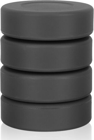 4 قطع من كرات الهوكي من HANABASS للأماكن الخارجية، مقاس رسمي ووزن كرات مطاطية للتمرين في الأماكن المغلقة/الخارجية، والتدريب وهوكي الشوارع in Kuwait