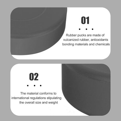 4 قطع من كرات الهوكي من HANABASS للأماكن الخارجية، مقاس رسمي ووزن كرات مطاطية للتمرين في الأماكن المغلقة/الخارجية، والتدريب وهوكي الشوارع in Kuwait