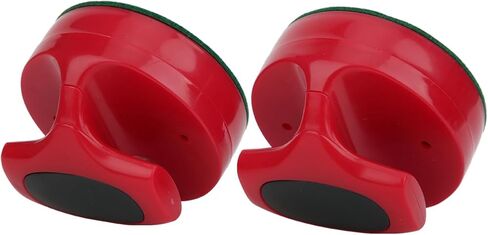 CHICIRIS Table Hockey Pushers Pucks Set Ergonomic Design Red Large Size for Intense Gaming Experience in Saudi Arabia